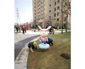 阜陽雕塑廠家的材料都是什么？